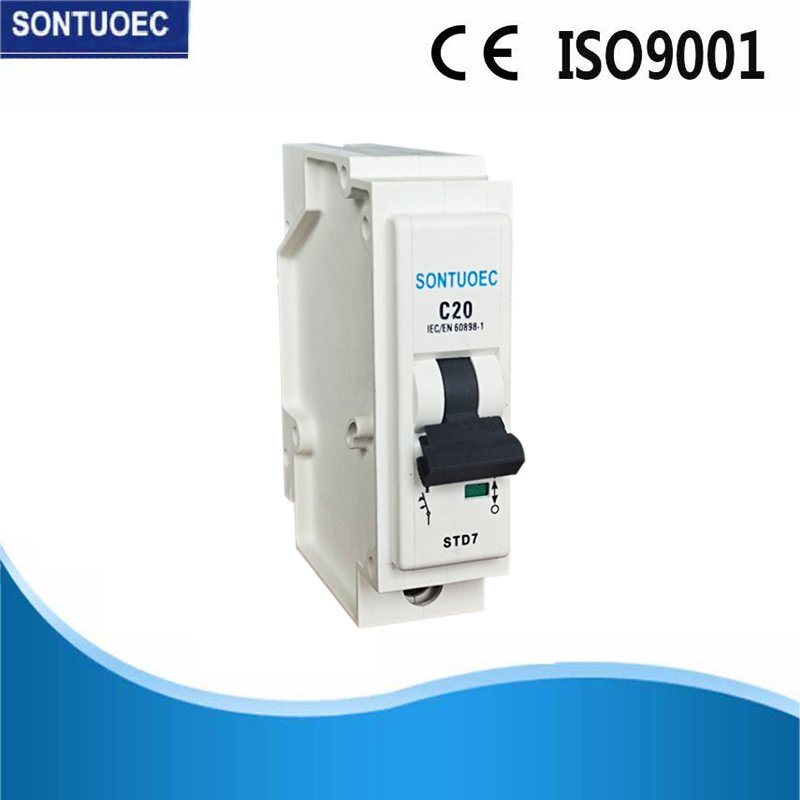 Std7-63 Series Plug in Type MCB Minature Circuit Breaker 10ka 110V