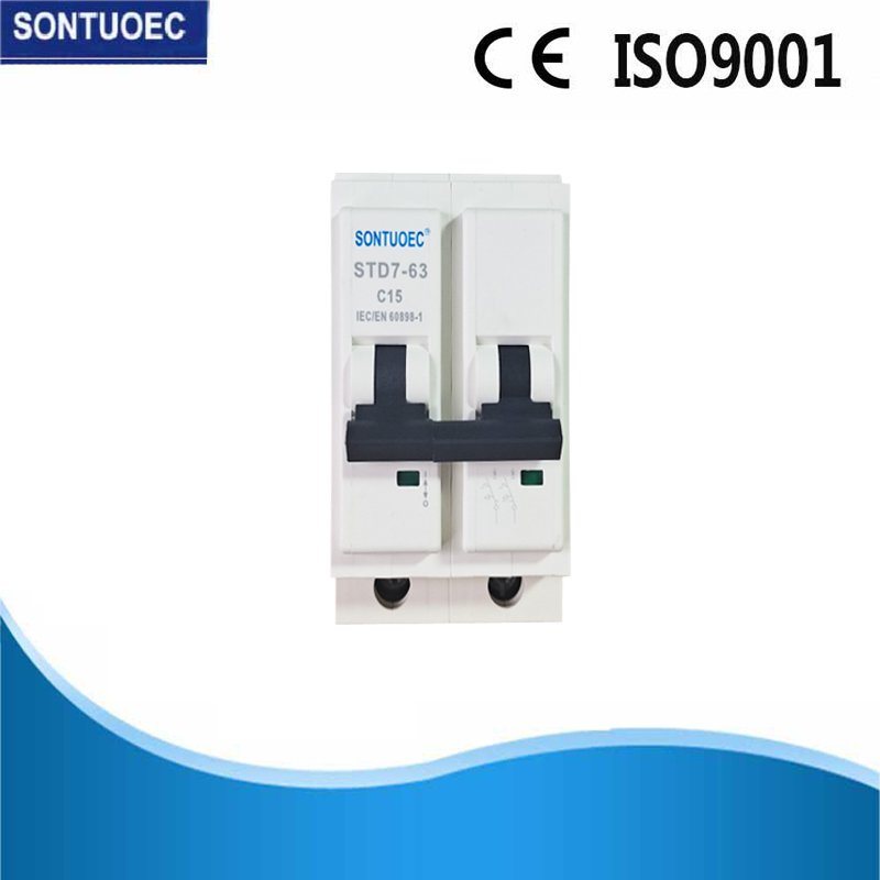Std7-63 Series Plug in Type MCB Minature Circuit Breaker 10ka 110V
